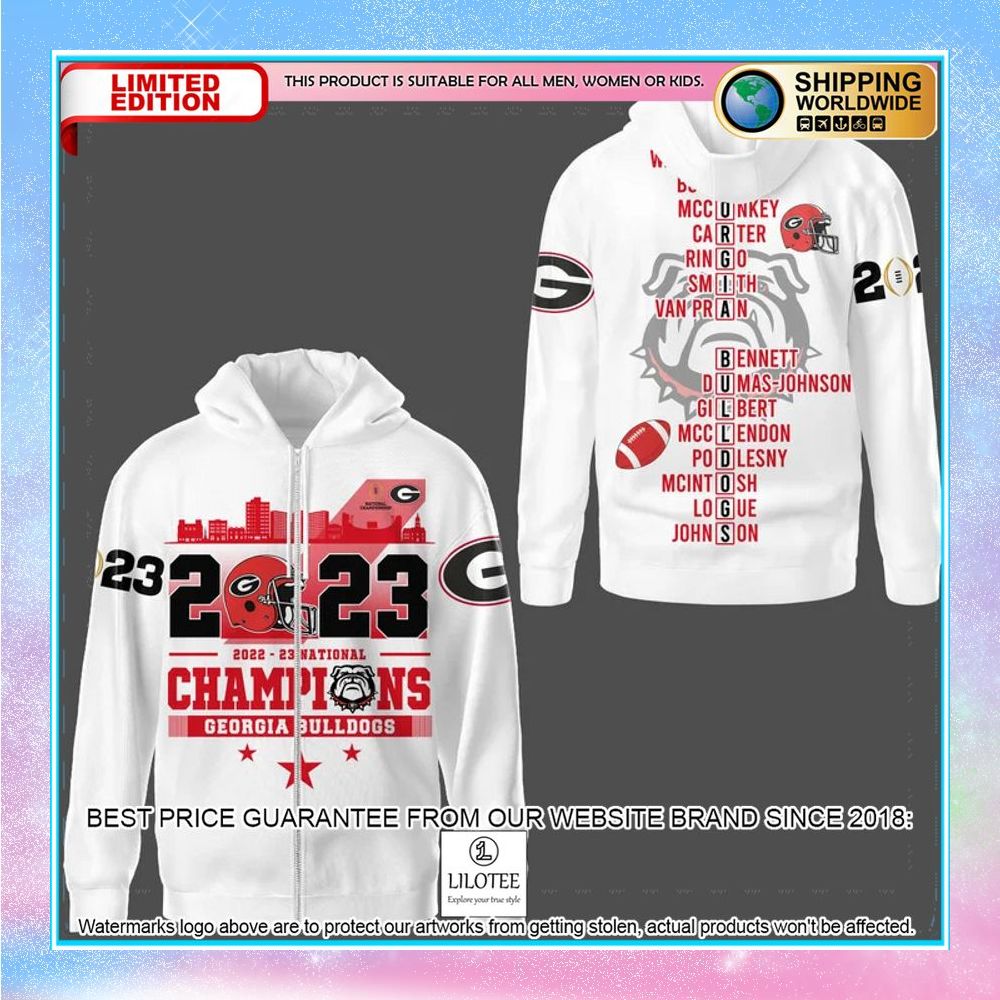 georgia bulldogs 2023 national champions 3d hoodie shirt 2 47