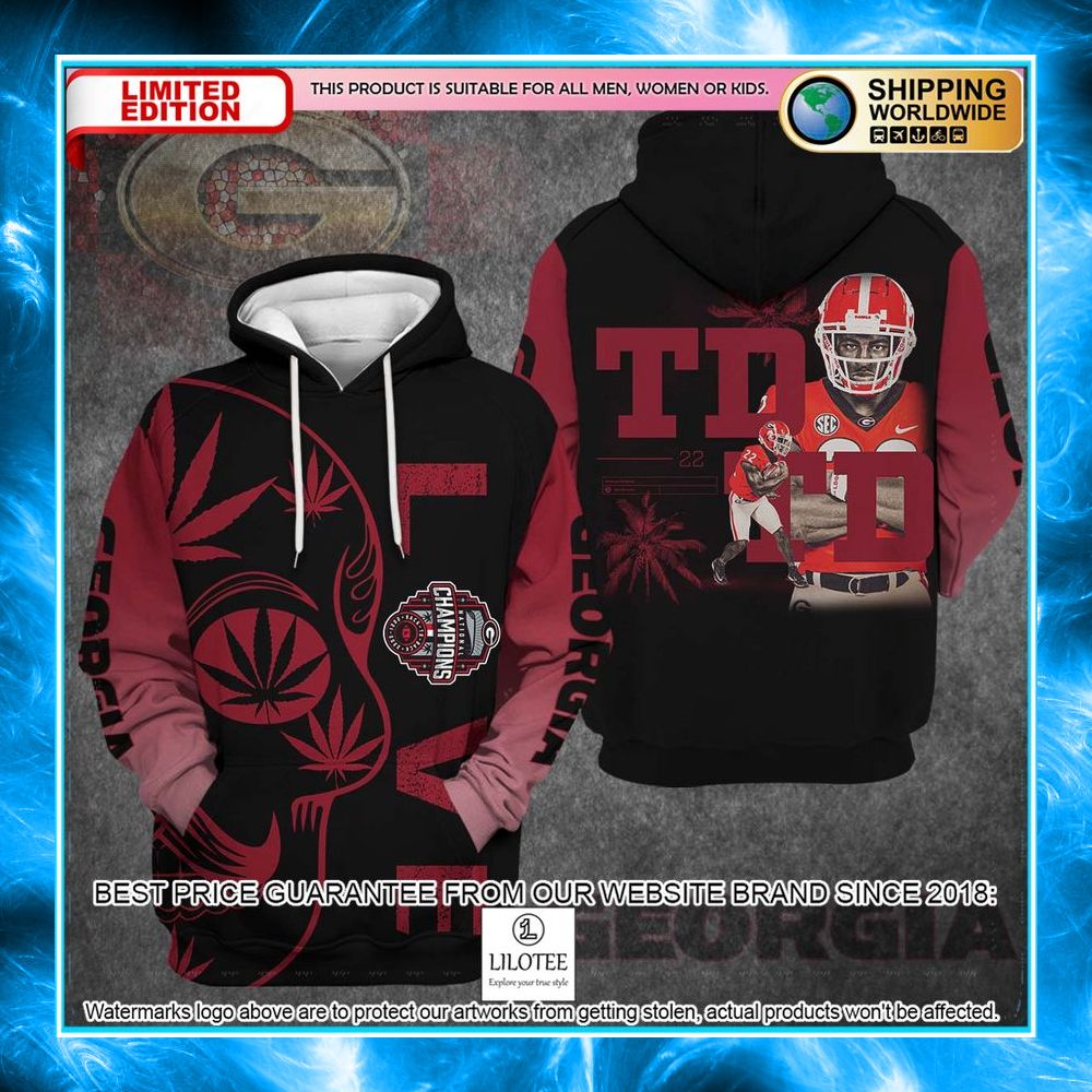 georgia football champians cannabis hoodie shirt 1 50
