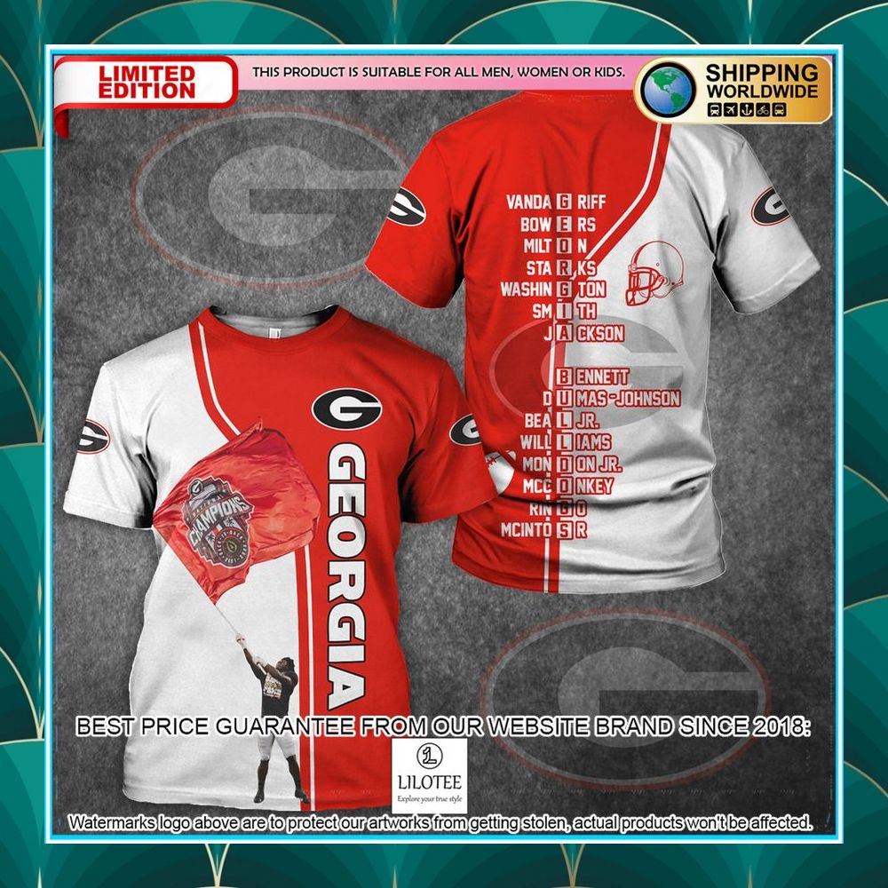 georgia football champions flag hoodie shirt 3 677