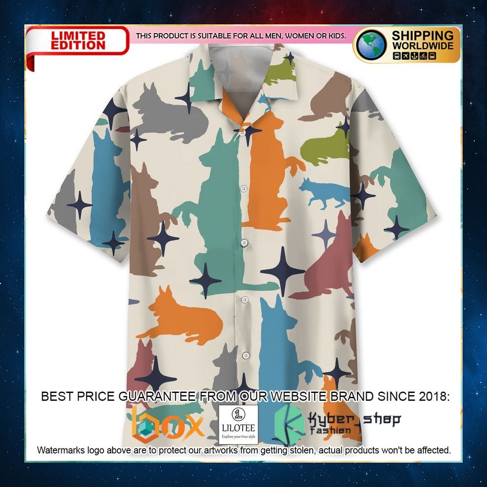 german shepherd color hawaiian shirt 1 877