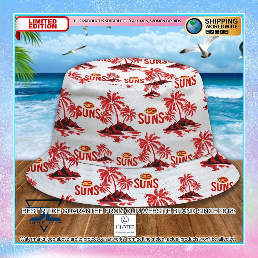 Gold Coast Suns Bucket Hat - LIMITED EDITION 5 gold coast suns bucket hat 1 161