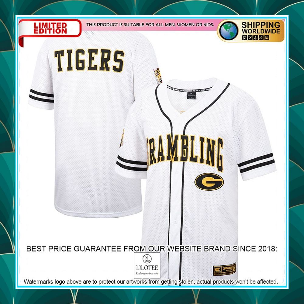 grambling tigers white black baseball jersey 1 870