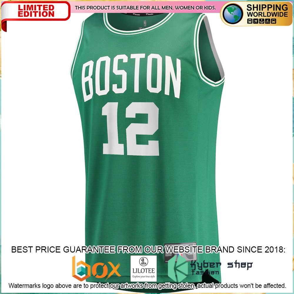 grant williams boston celtics kelly green basketball jersey 2 319