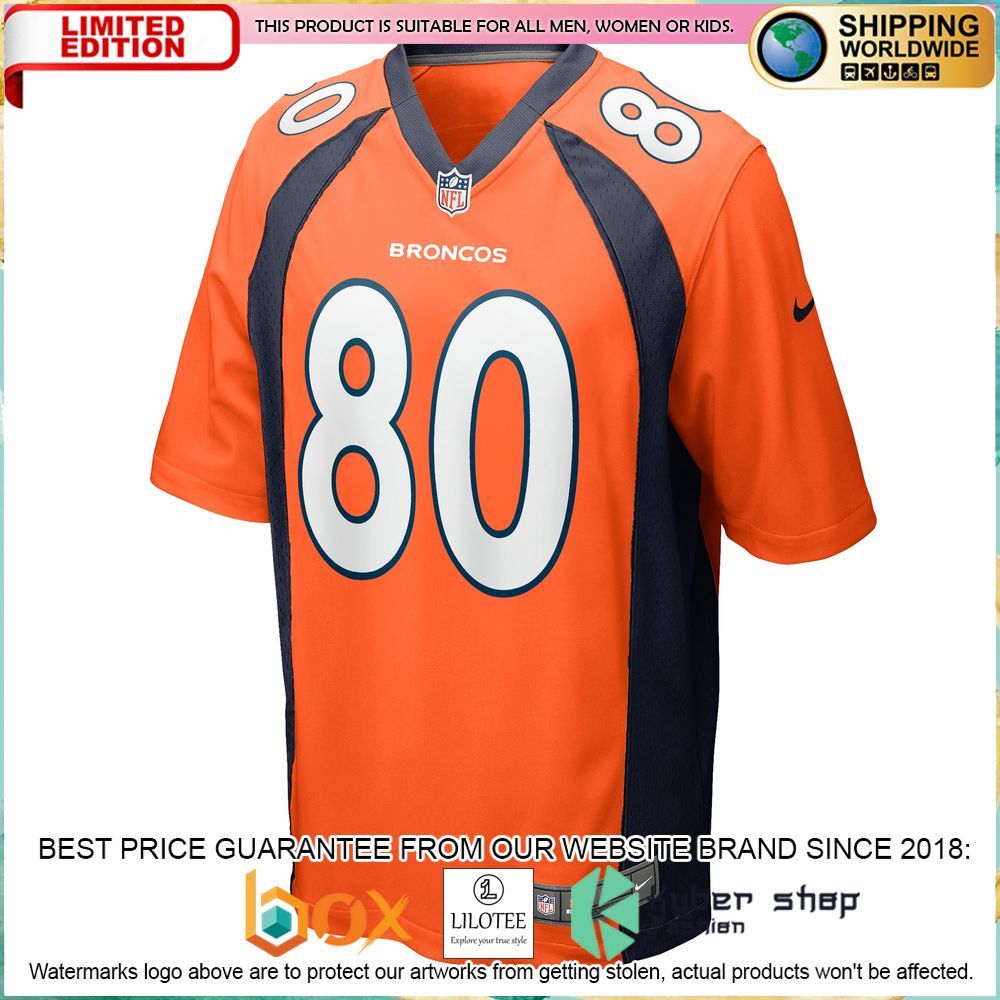 greg dulcich denver broncos nike orange football jersey 2 316