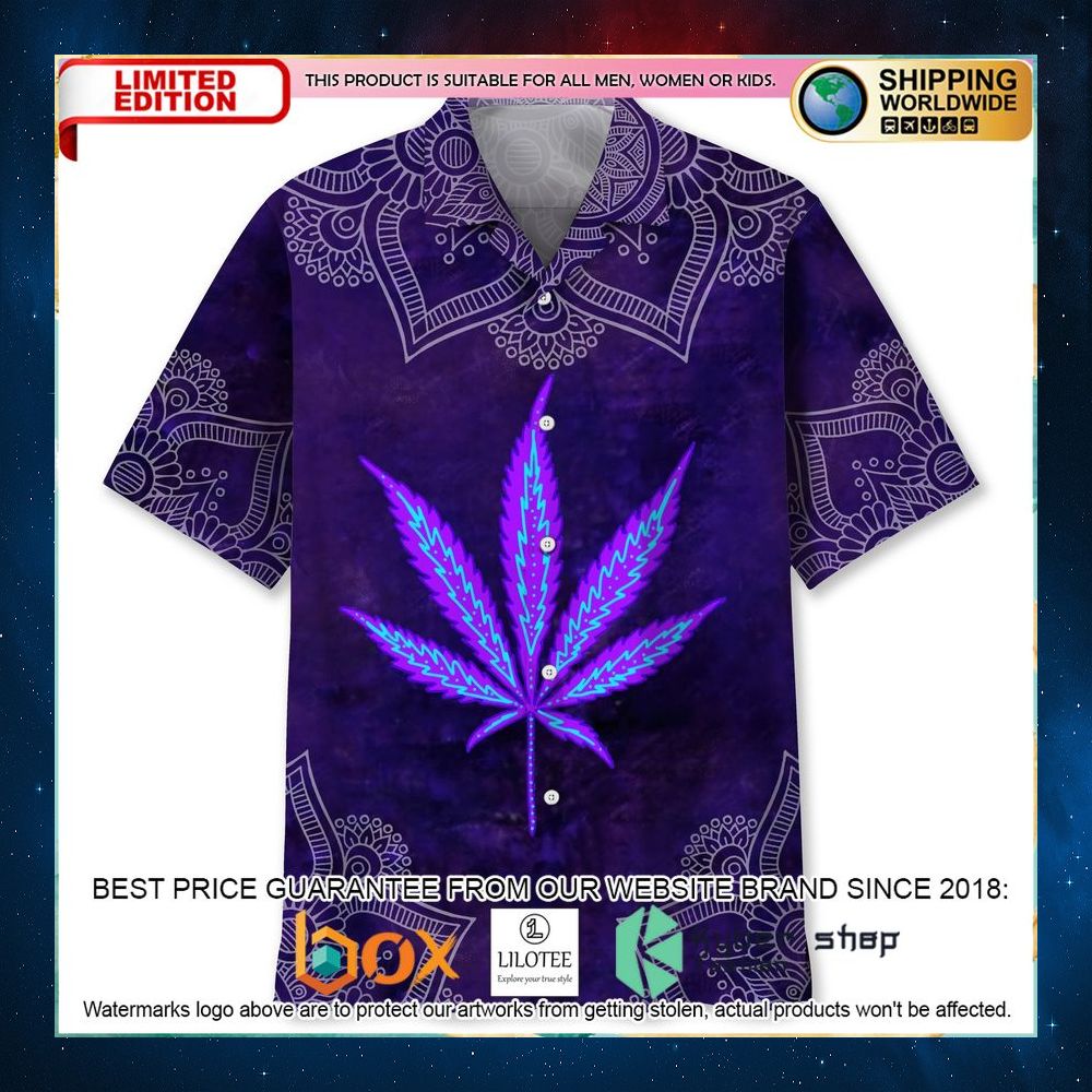 hippie purple hawaiian shirt 1 799