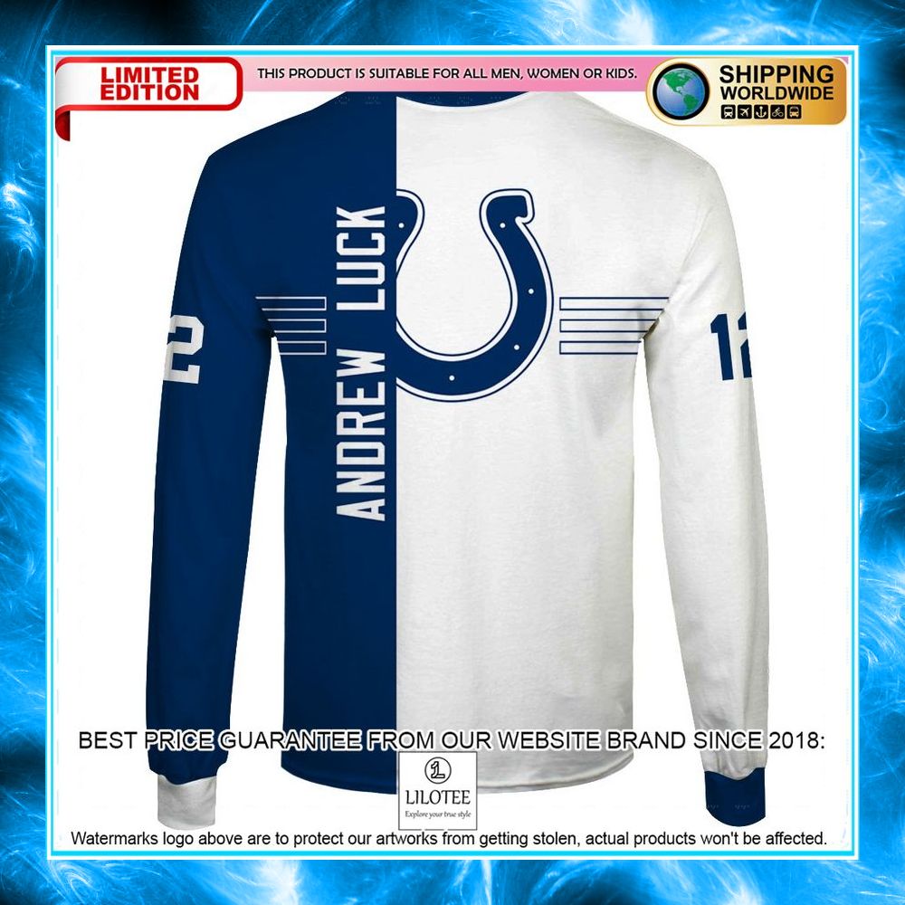 indianapolis colts andrew luck 3d shirt hoodie 4 732