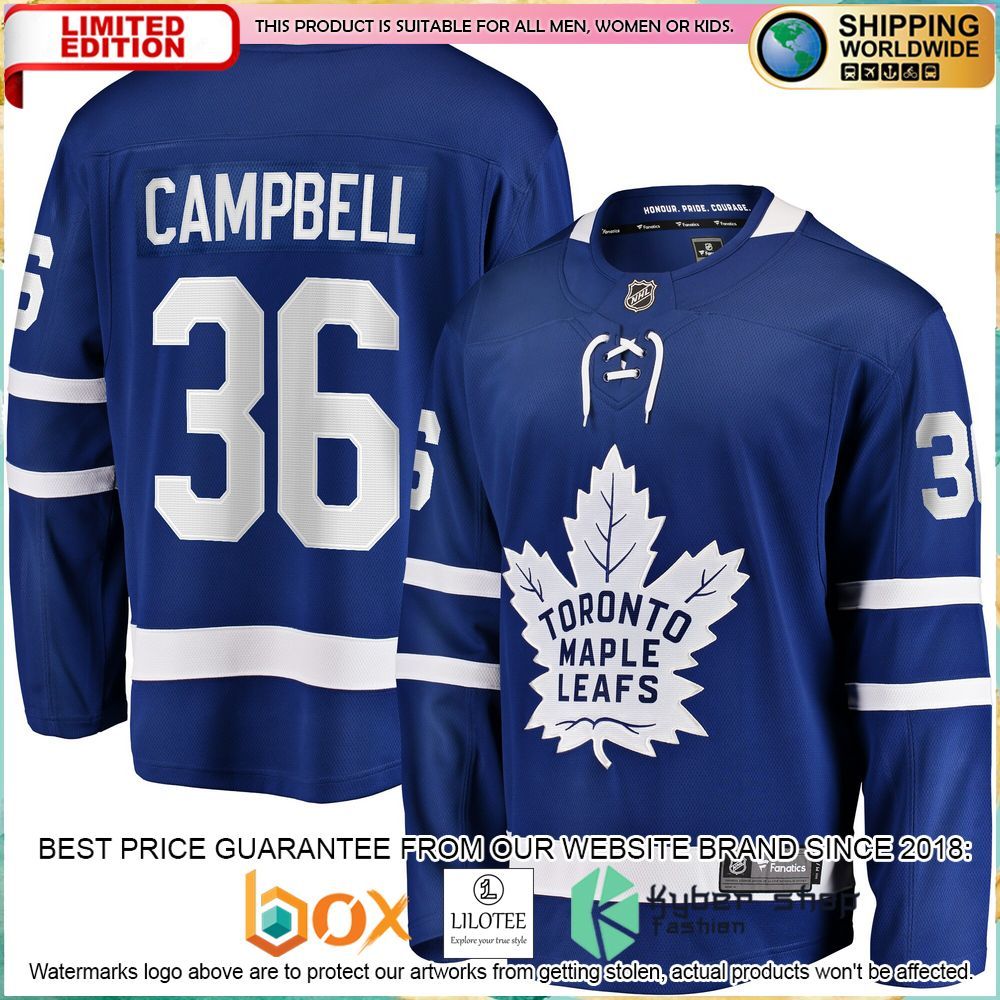 jack campbell toronto maple leafs home breakaway blue hockey jersey 1 239
