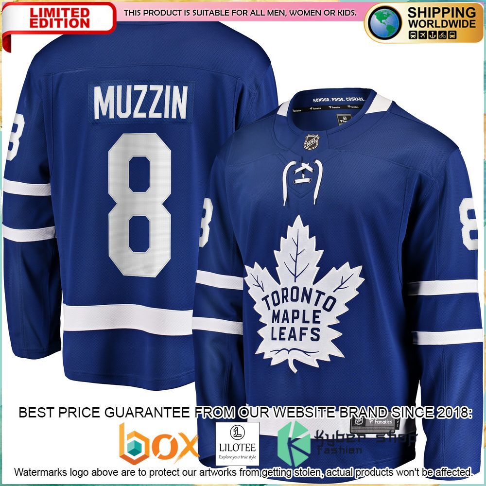 jake muzzin toronto maple leafs replica blue hockey jersey 1 338