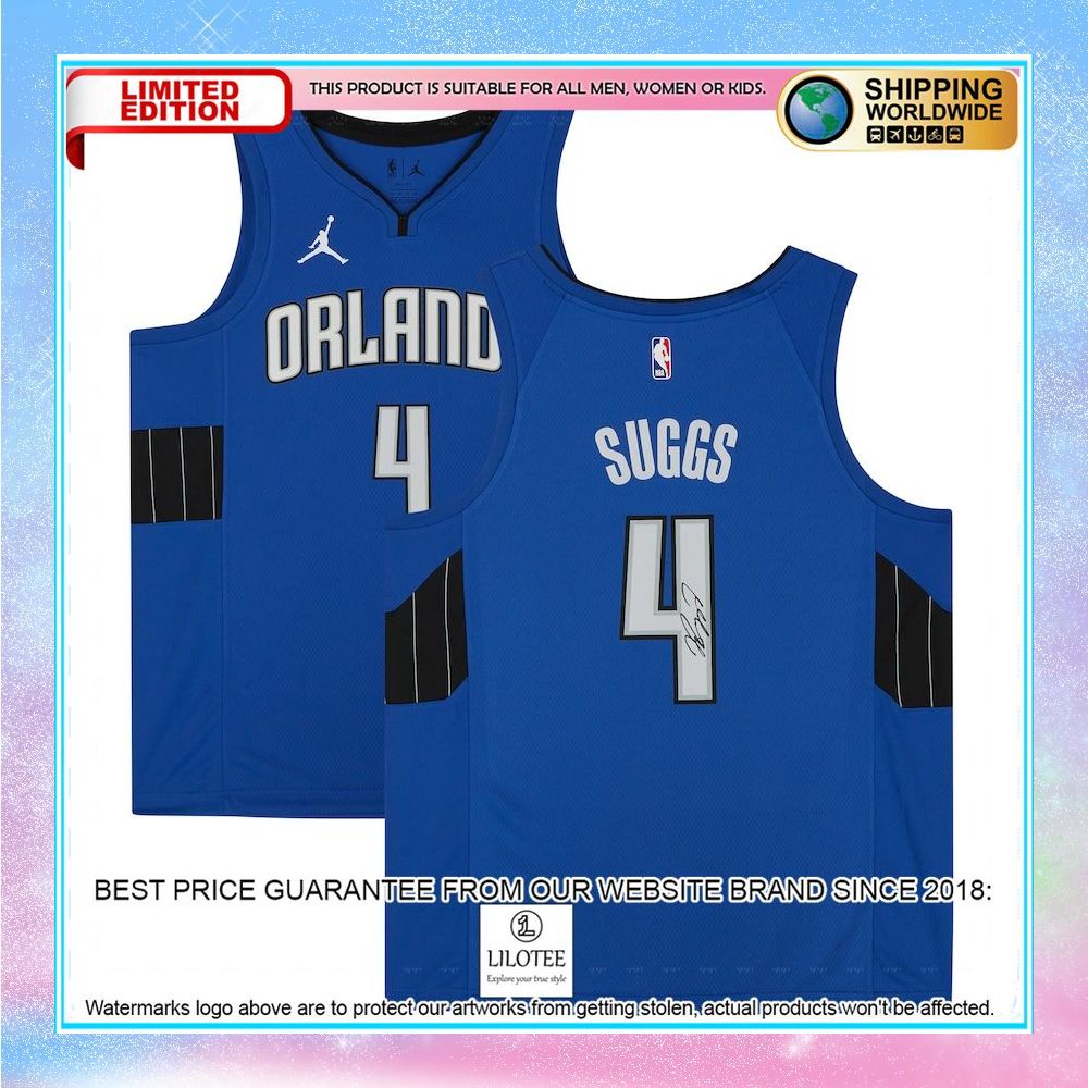 jalen suggs orlando magic jordan brand blue basketball jersey 1 769