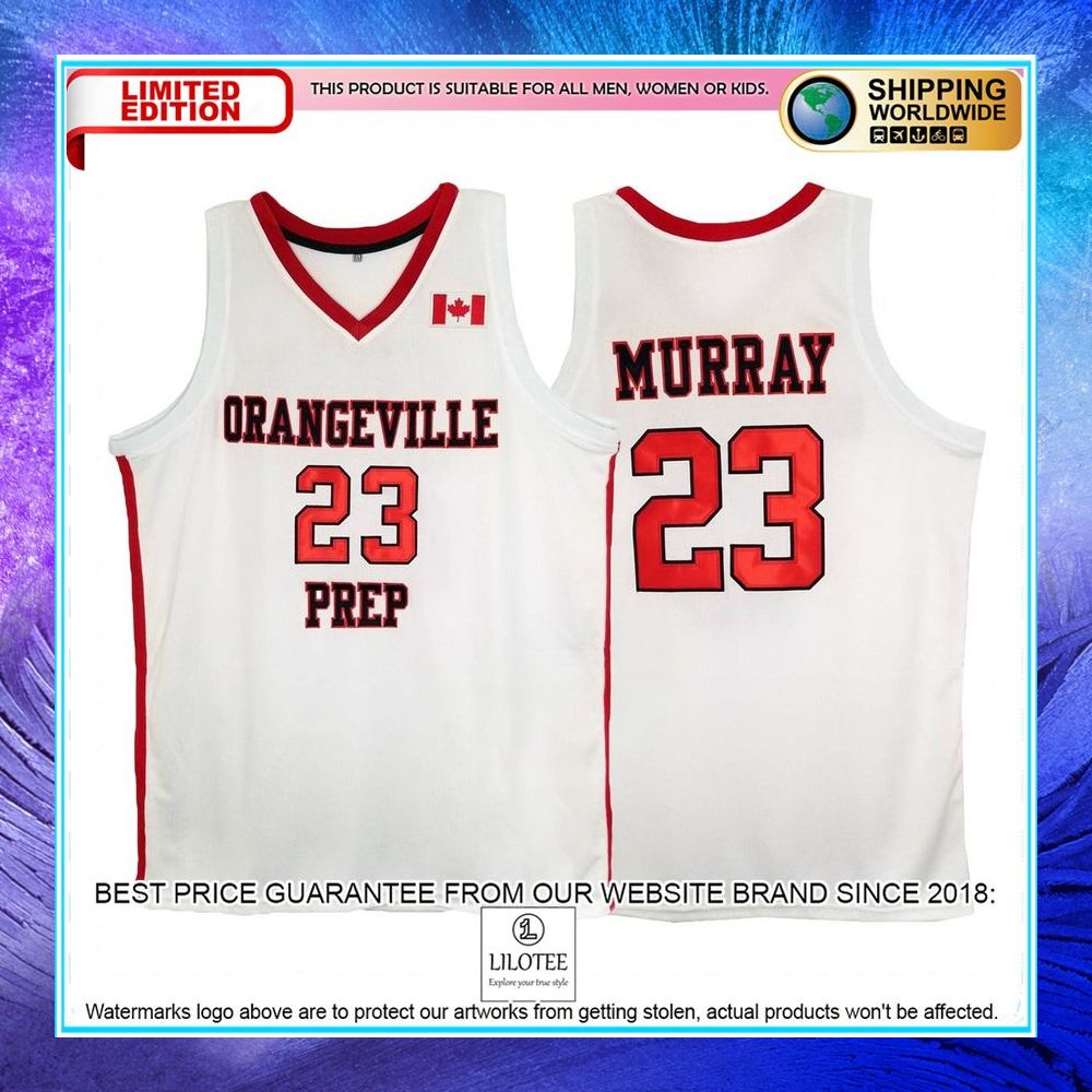 jamal murray orangeville high school basketball jersey 1 364