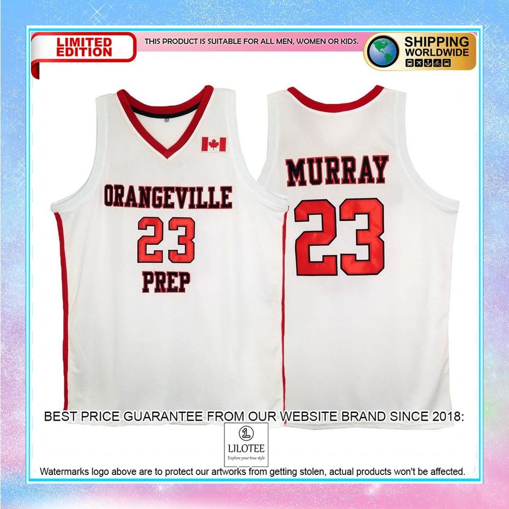 jamal murray orangeville high school basketball jersey 1 490
