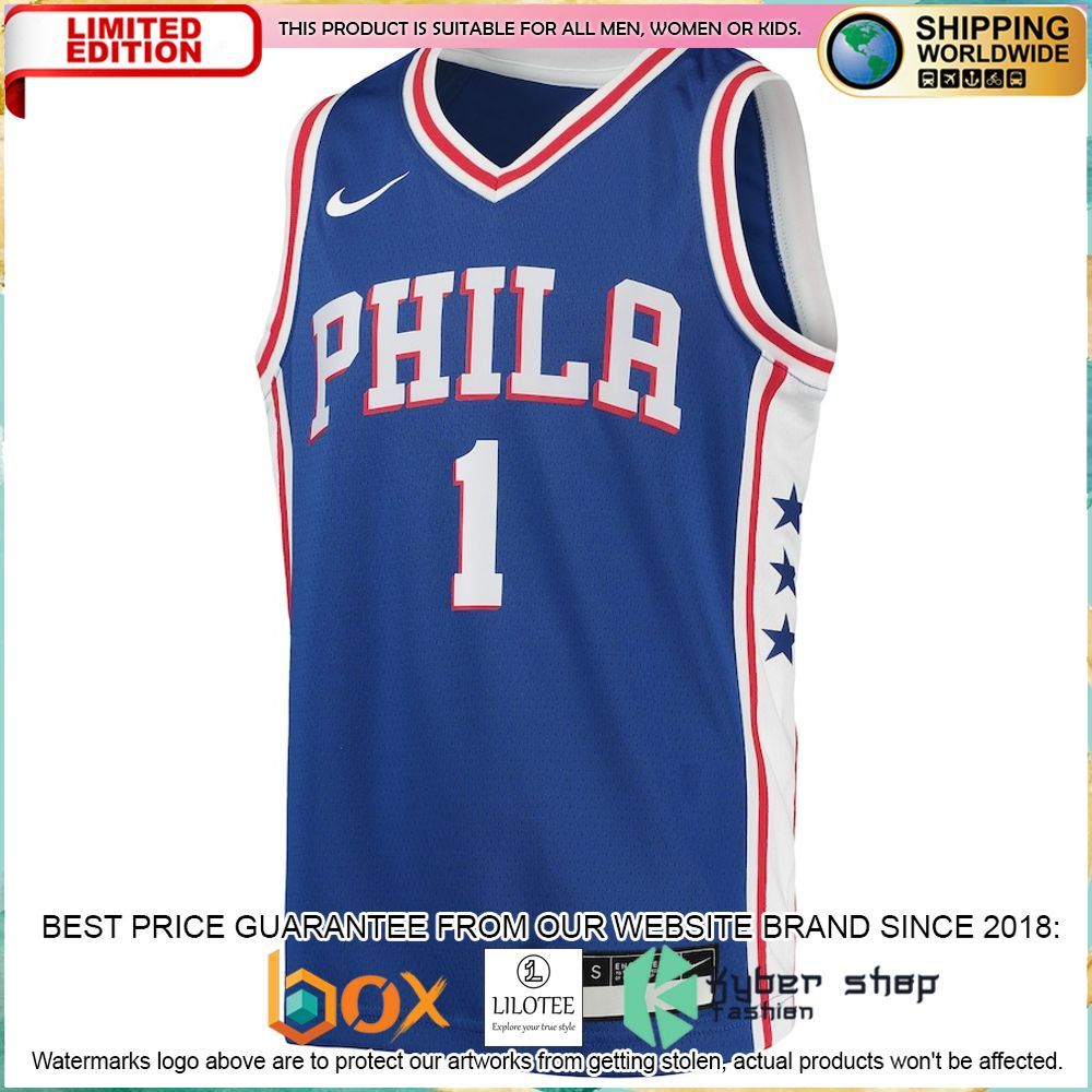 james harden philadelphia 76ers nike youth 2021 22 royal basketball jersey 2 263