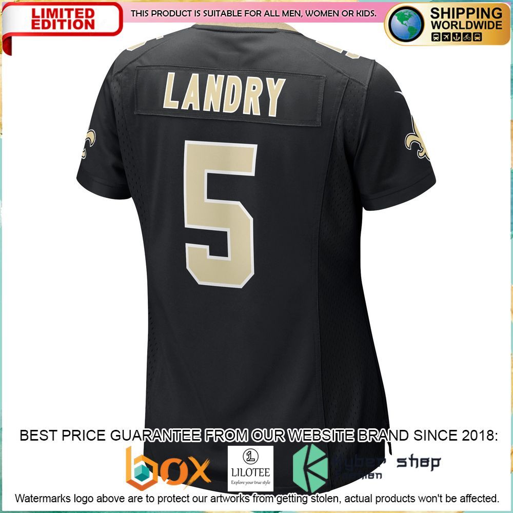 Jarvis Landry New Orleans Saints Nike Women's Black Football Jersey - LIMITED EDITION 3 jarvis landry new orleans saints nike womens black football jersey 3 628