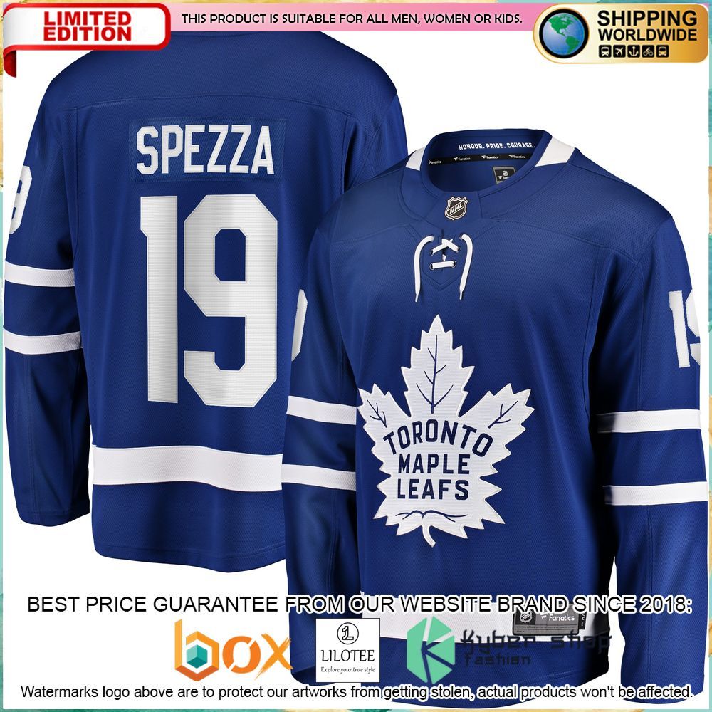 jason spezza toronto maple leafs replica blue hockey jersey 1 718