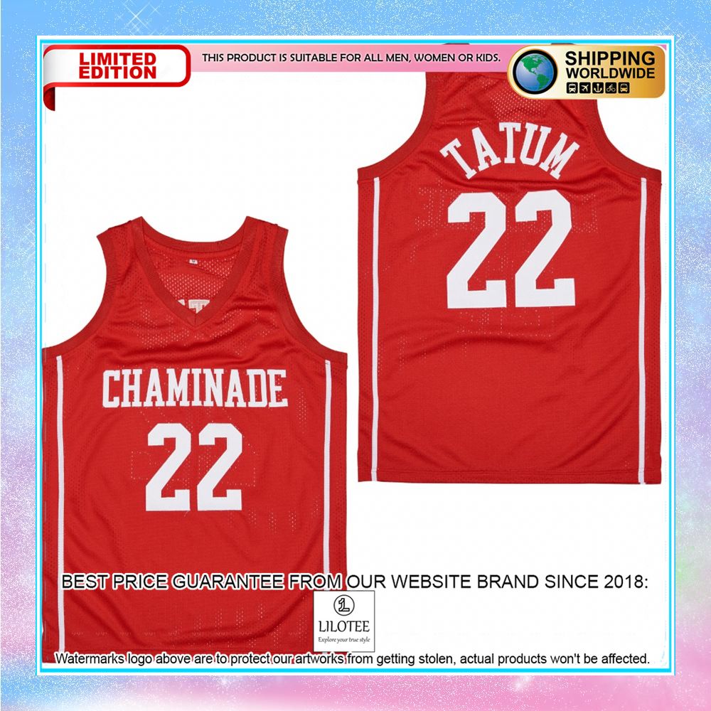 jayson tatum chaminade high school basketball jersey 1 882