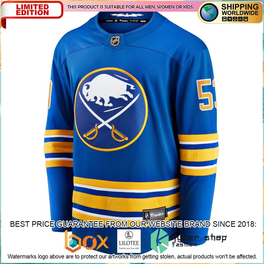 jeff skinner buffalo sabres royal hockey jersey 2 593