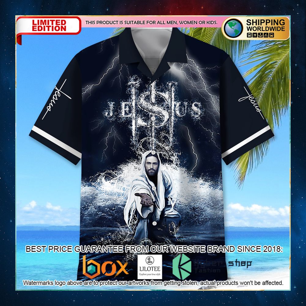 jesus beach hawaiian shirt 2 99
