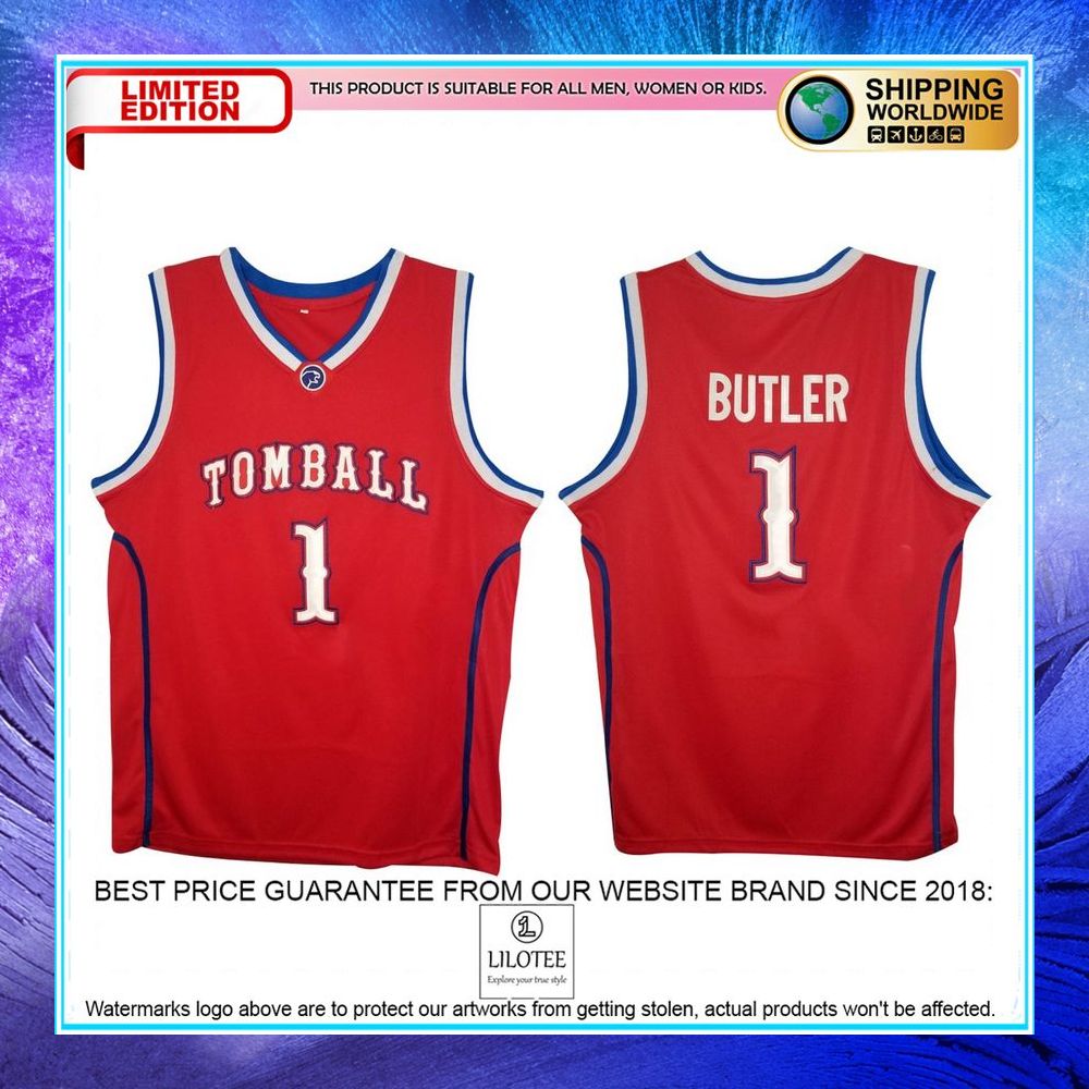 jimmy butler tomball high school basketball jersey 1 523