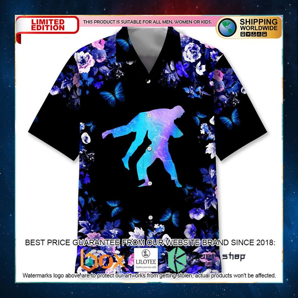 jiu jitsu color hawaiian shirt 1 871