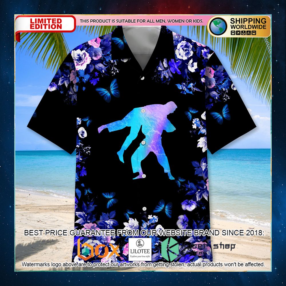 jiu jitsu color hawaiian shirt 2 689