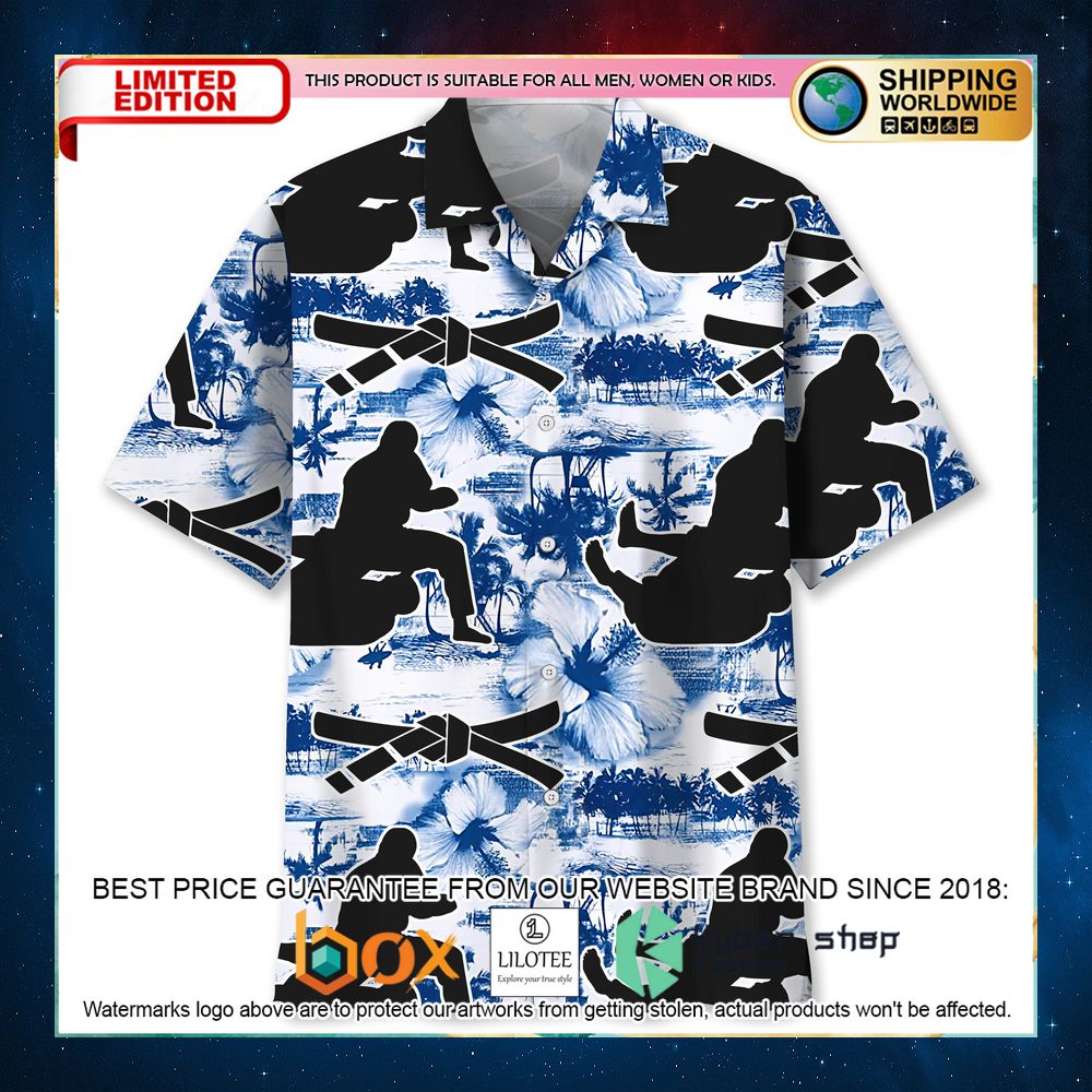 jiu jitsu nature hawaiian shirt 1 918