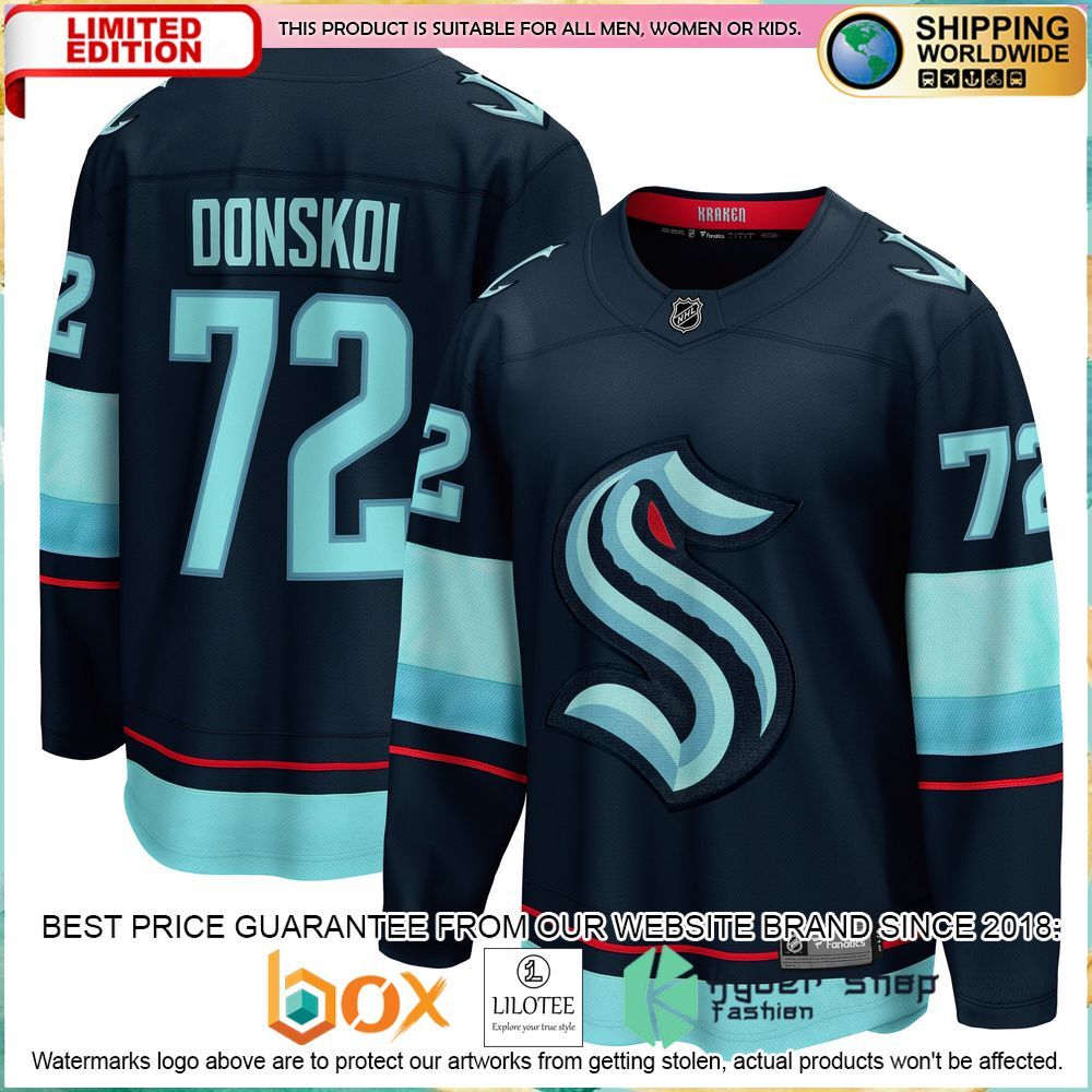 joonas donskoi seattle kraken deep sea blue hockey jersey 1 86