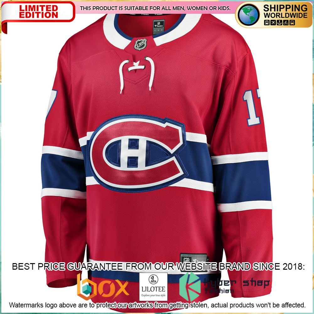 josh anderson montreal canadiens red hockey jersey 2 905