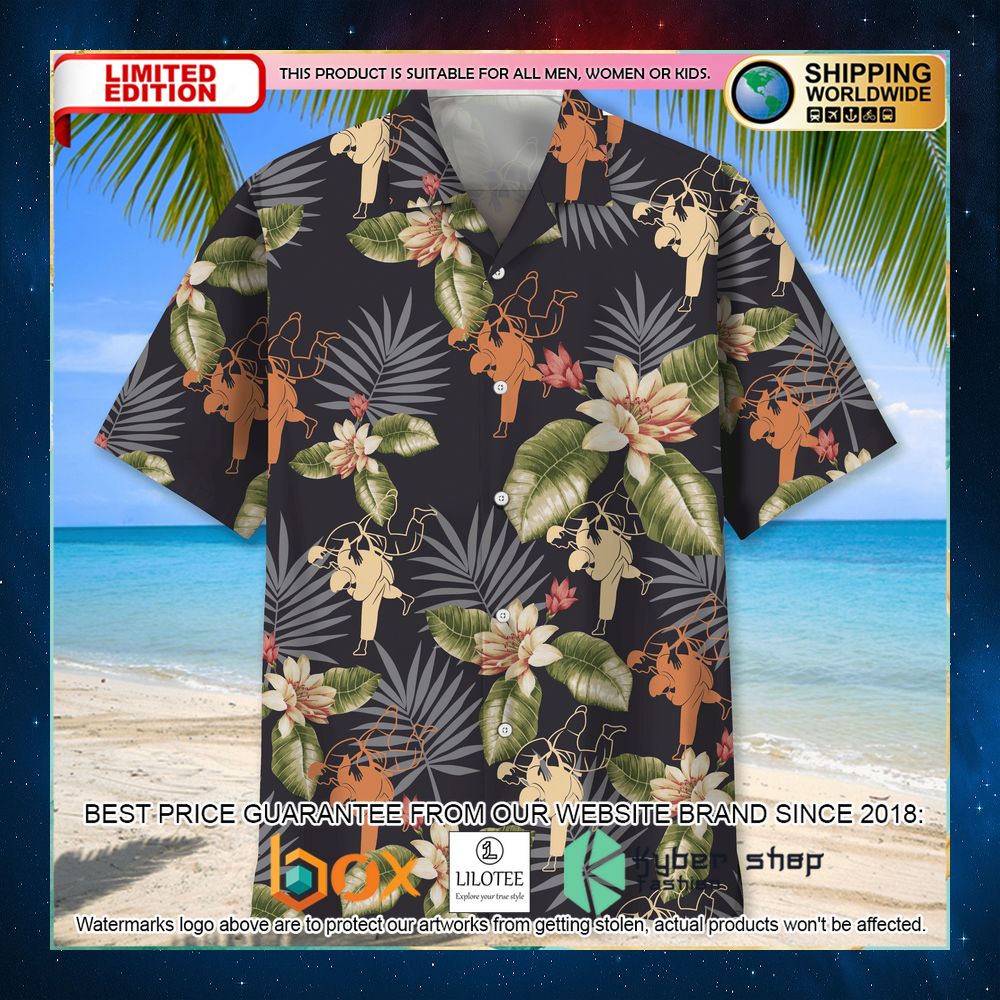 judo tropical hawaiian shirt 2 299