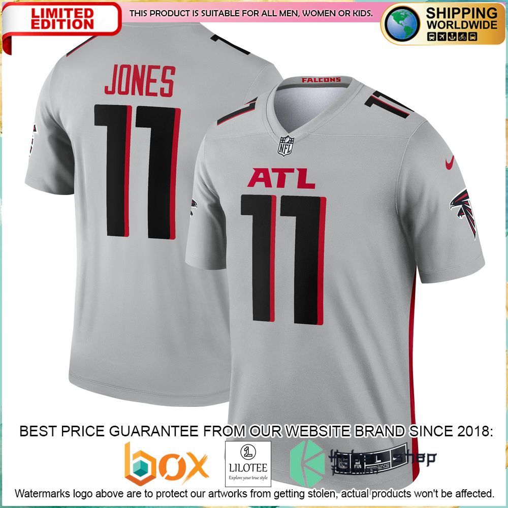 julio jones atlanta falcons nike inverted legend silver football jersey 1 942