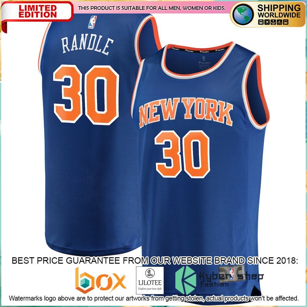 julius randle new york knicks 2020 21 blue basketball jersey 1 142