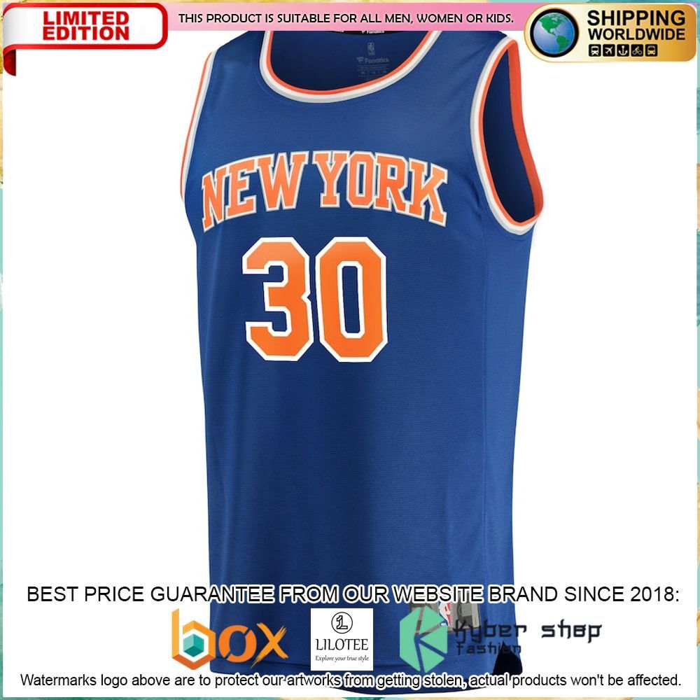 julius randle new york knicks 2020 21 blue basketball jersey 2 353