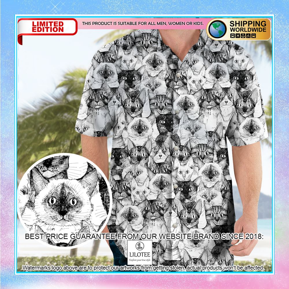 just cats hawaiian shirt 1 843