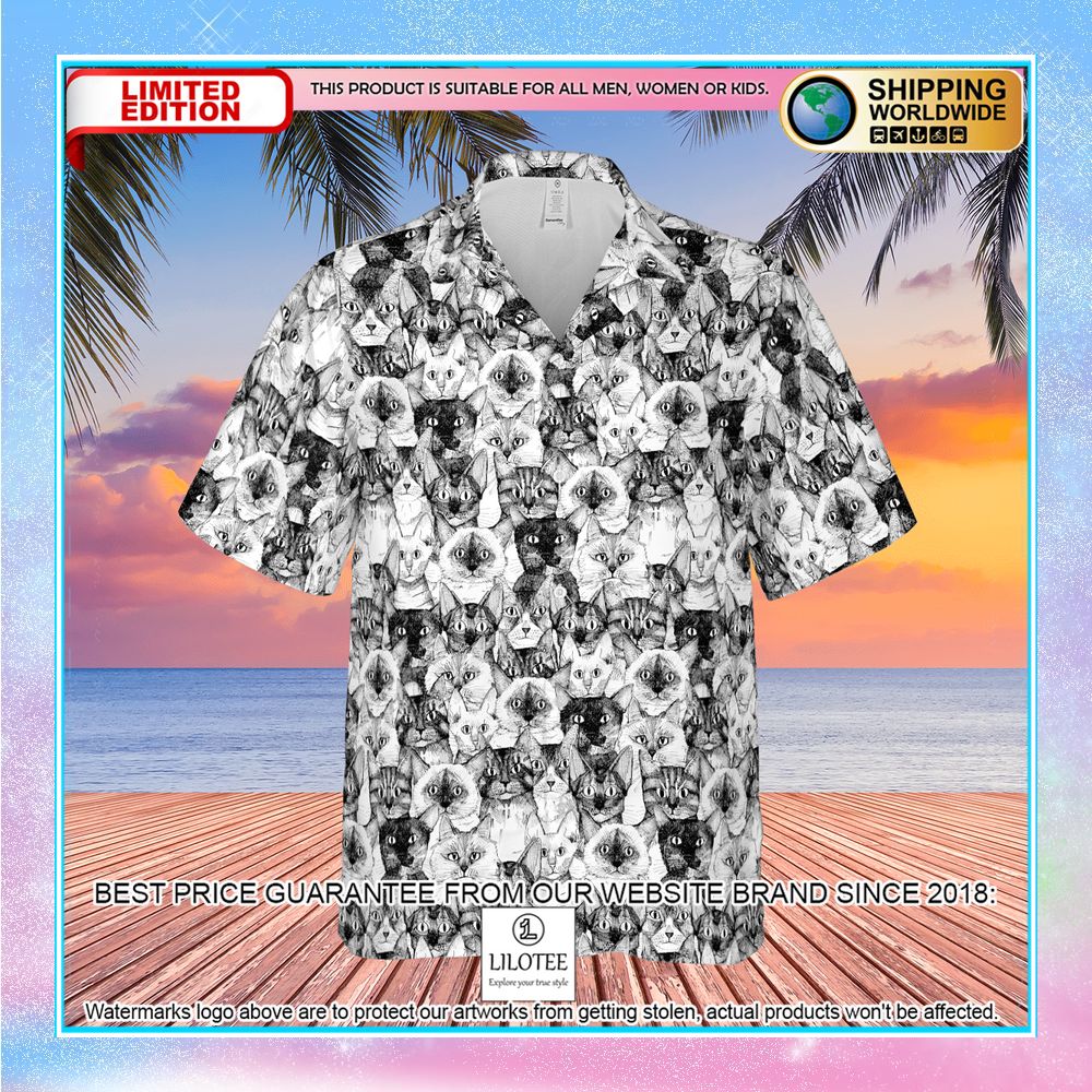 just cats hawaiian shirt 2 680