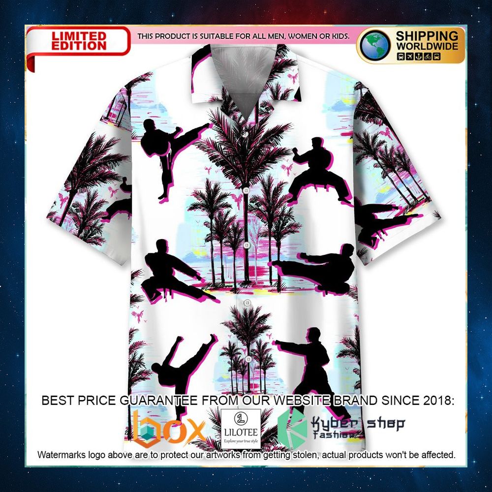 karate abstract hawaiian shirt 1 731