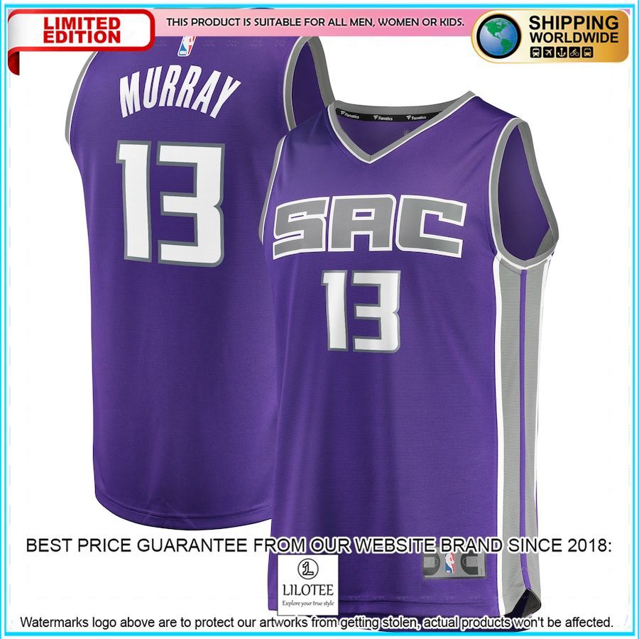 keegan murray sacramento kings 2022 nba draft first round pick player purple basketball jersey 1 433