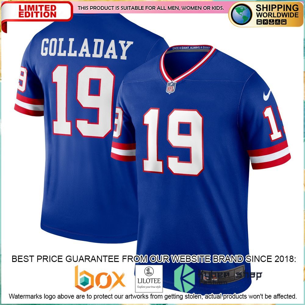 kenny golladay new york giants nike legend royal football jersey 1 497