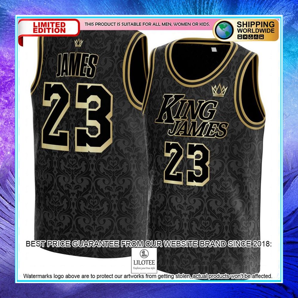 king james royalty basketball jersey 1 713