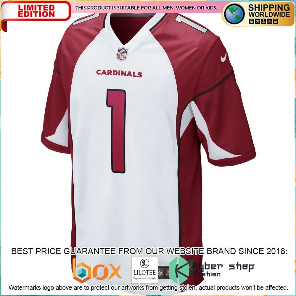 kyler murray arizona cardinals nike white football jersey 2 725