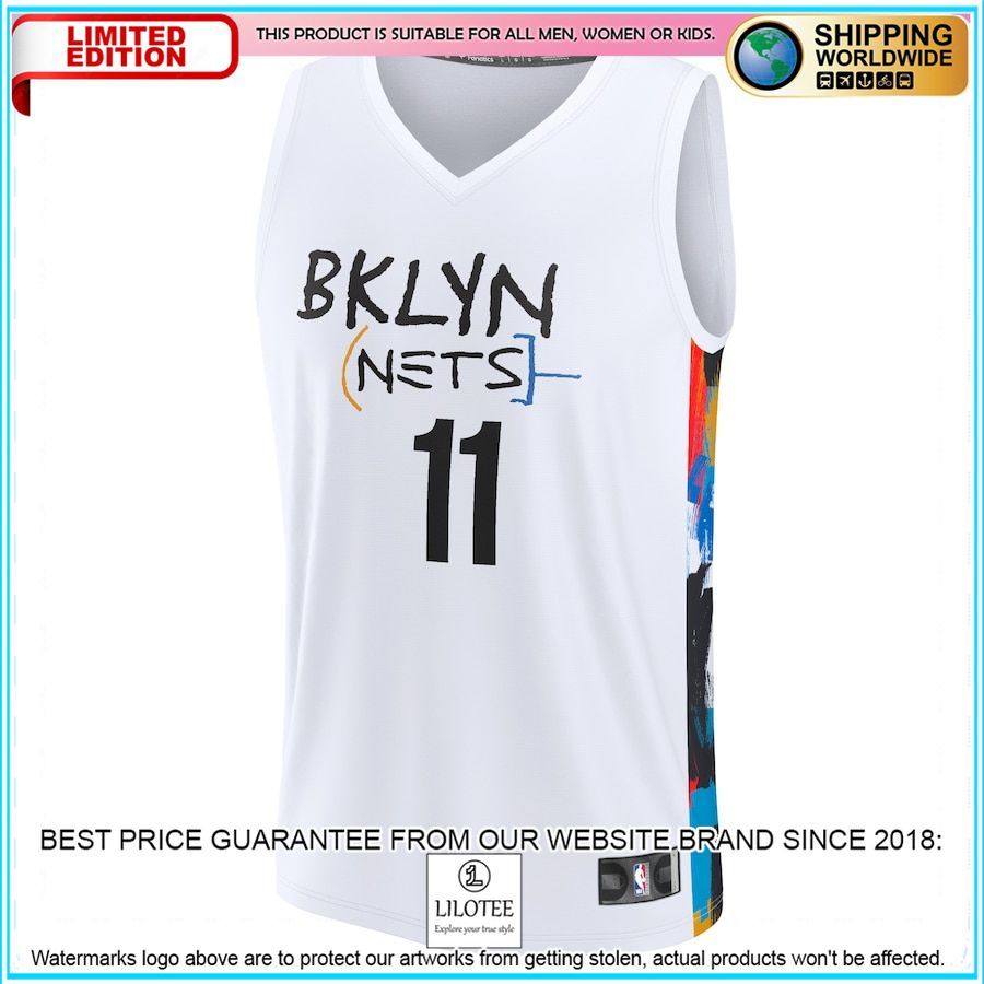 kyrie irving brooklyn nets 2022 23 white basketball jersey 2 760