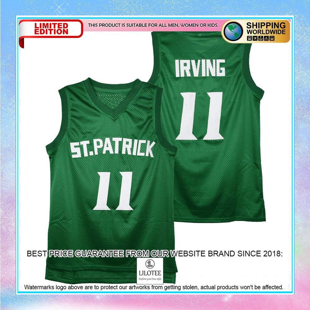 kyrie irving st patrick high school basketball jersey 1 535