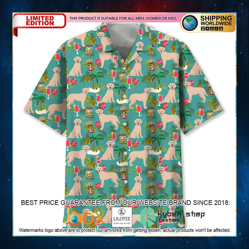labrador beach hawaiian shirt 1 686