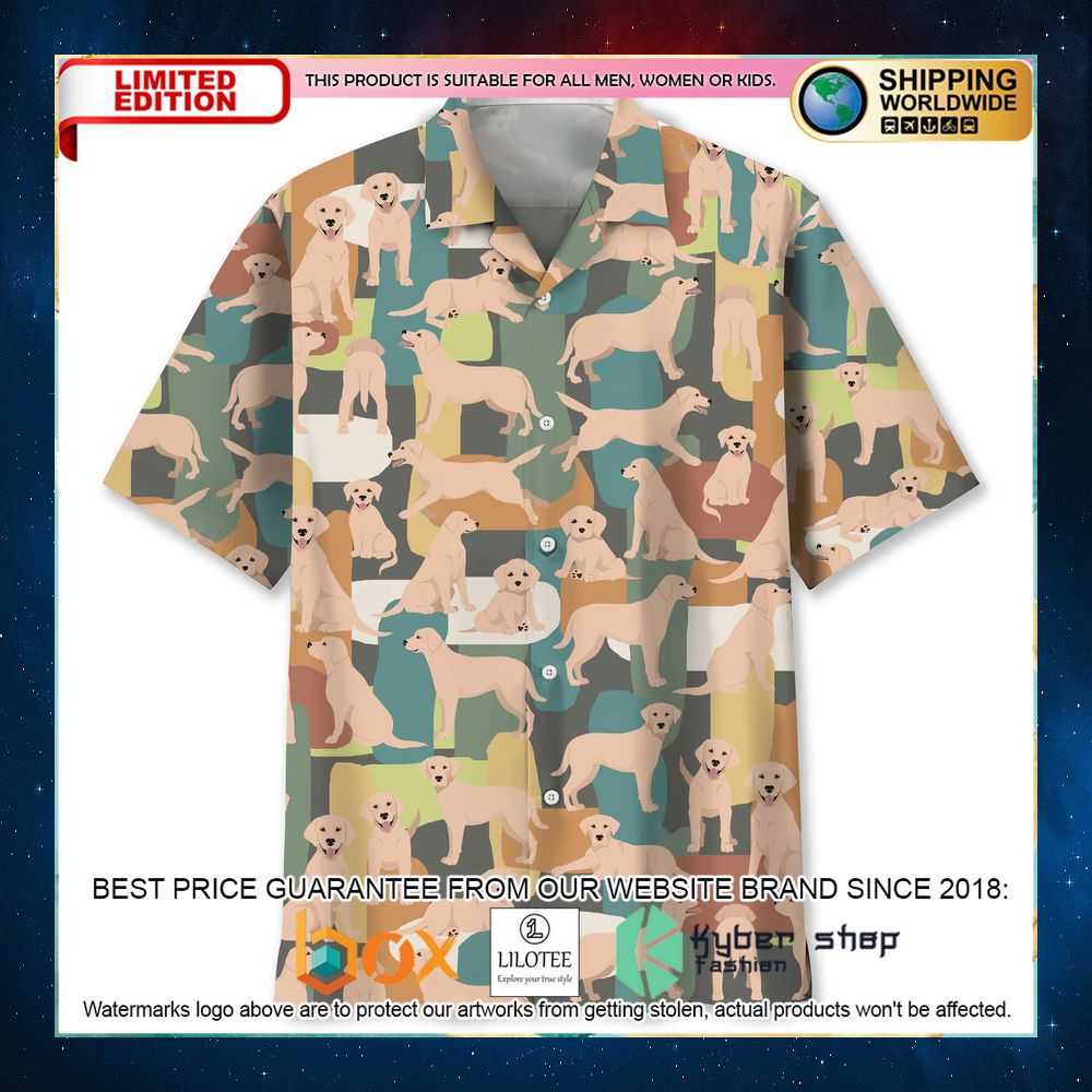 labrador cute hawaiian shirt 1 752