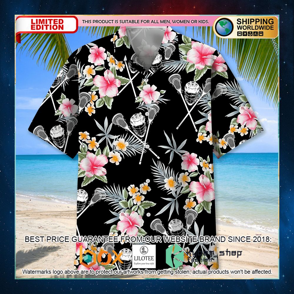 lacrosse flower hawaiian shirt 2 424