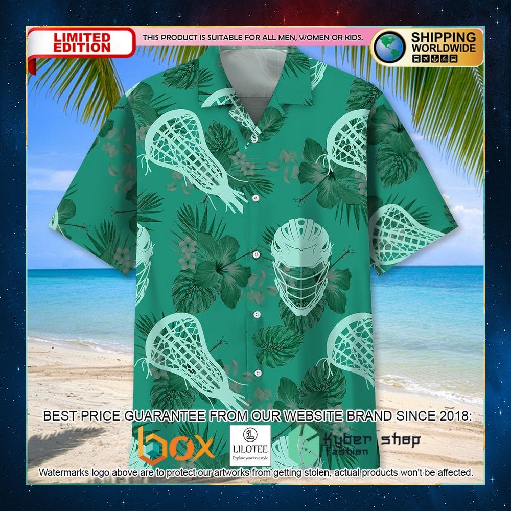 lacrosse kelly green hawaiian shirt 2 994