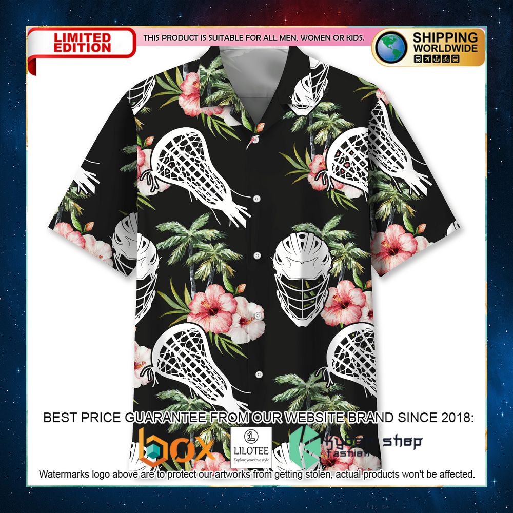 lacrosse nature flower hawaiian shirt 1 392