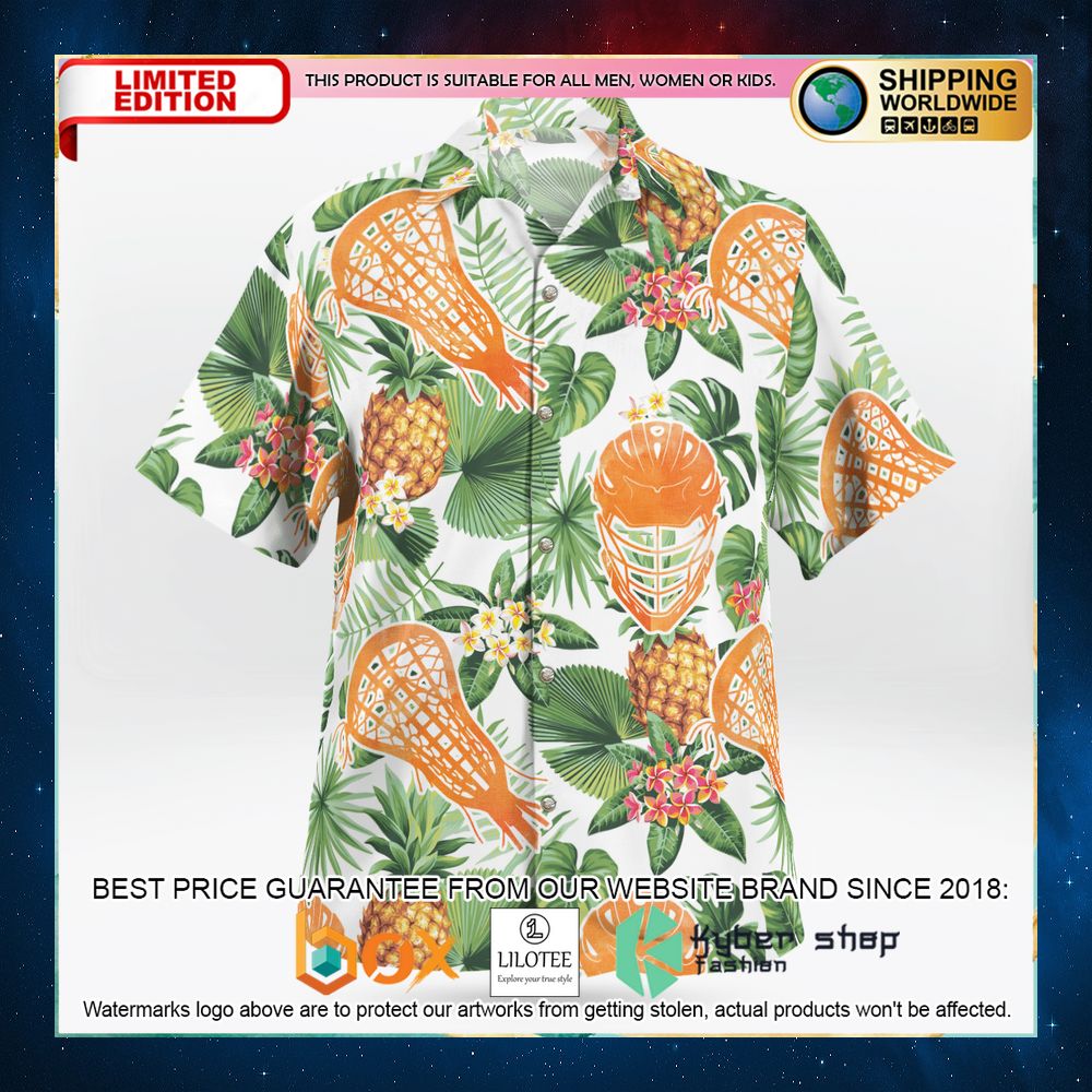 lacrosse pineapple tropical hawaiian shirt 1 222