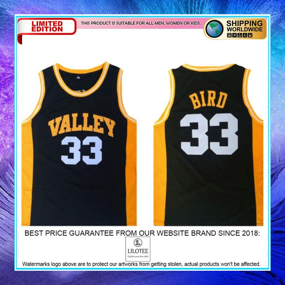 larry bird valley high school basketball jersey 1 777