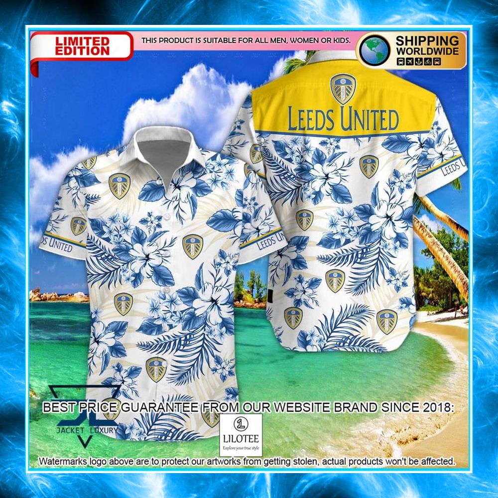 leeds united f c hawaiian shirt shorts 1 487