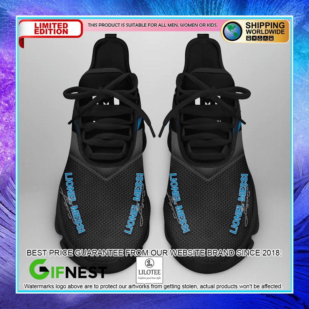 lionel messi black clunky max soul shoes 2 655