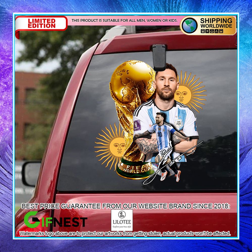 lionel messi fifa world cup decal 2 86